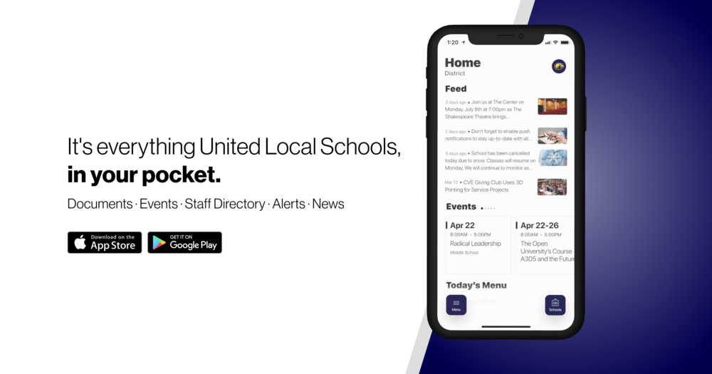 It's everything United Local Schools in your pocket