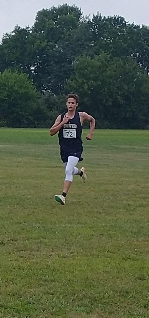 Kaleb running  