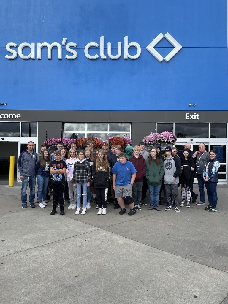Students at Sam's Club