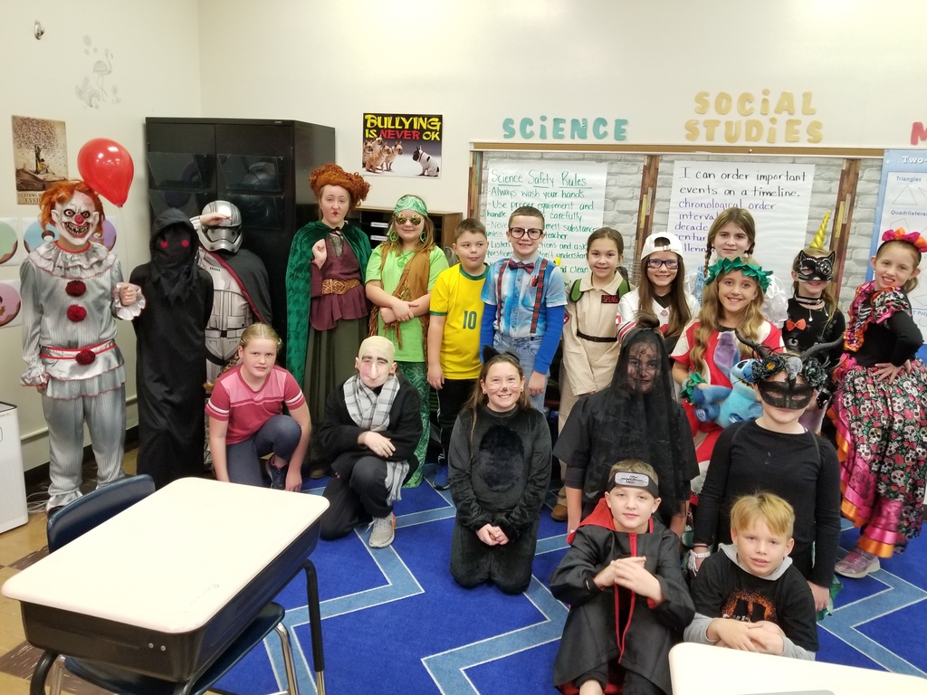 Halloween in Mrs. Malone's 4th grade classroom