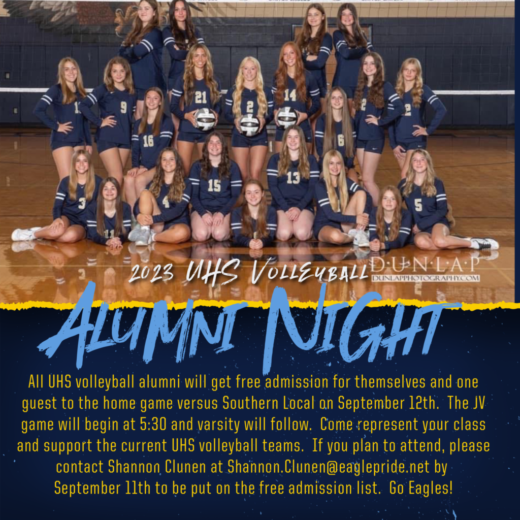 UHS Volleyball Alumni Night